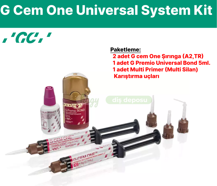 GC G-CEM ONE UNIVERSAL SYSTEM KIT